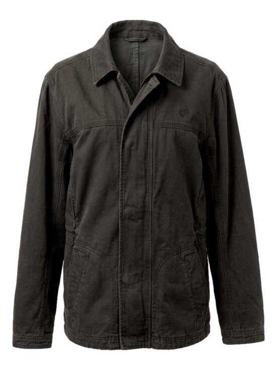 Timberland Jackets & Blazers - Timberland Olive Cotton Utility Field Fall Jacket Drawstring Waist Size S